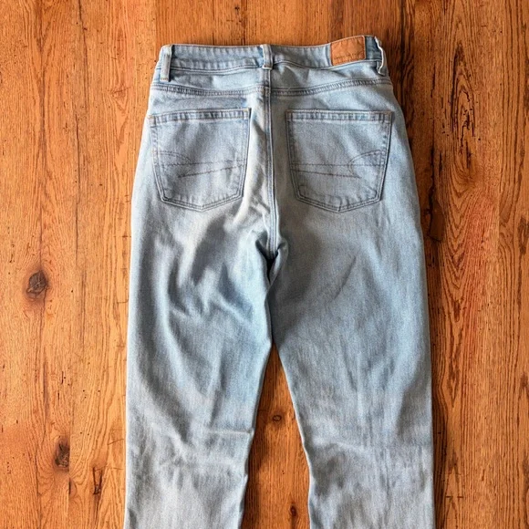 American Eagle Mom stretch Straight-Leg Jeans - X-long! - Picture 3 of 7